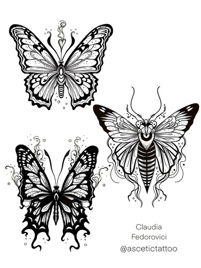 Tattoo Designs by Claudia Fedorovici