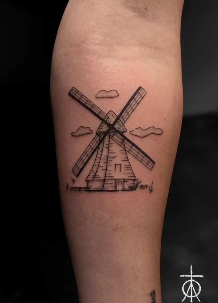 Amsterdam Tattoo, Fine Line Tattoo by Claudia Fedorovici